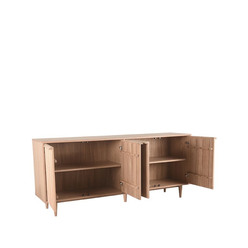 Dressoir Jule 200x49x87 cm Naturel Eiken