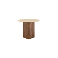 OSLO BROWN ET 55Ø FLINTSTONE FAUX MARBLE TOP