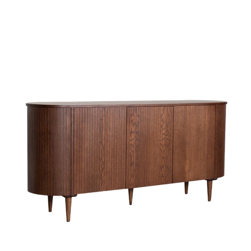 Dressoir Oliva 180x47x85 cm Walnoot Eiken