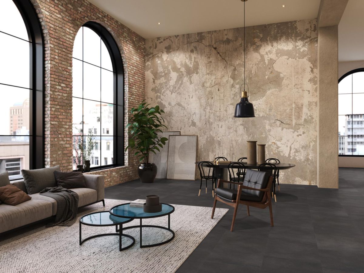 Pvc Tegel 01 click SRC anthracite