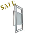 Spiegel Elin zilver 150x90