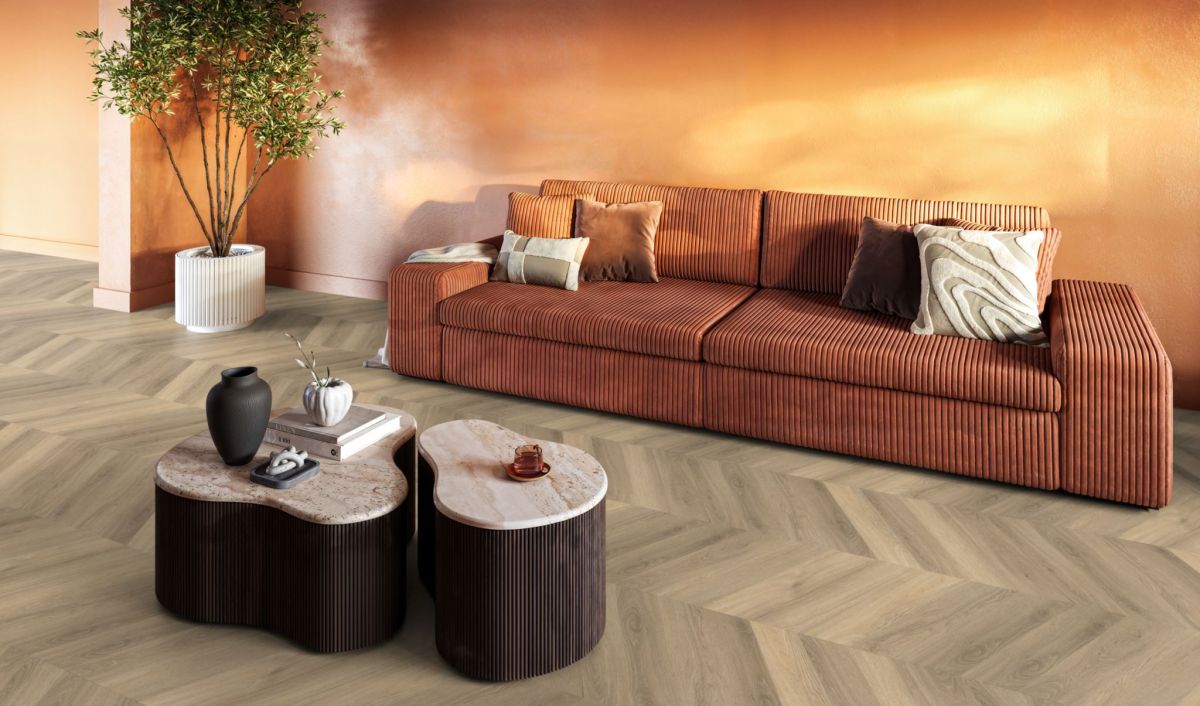 Hongaarse Punt Pvc 01 dryback beige