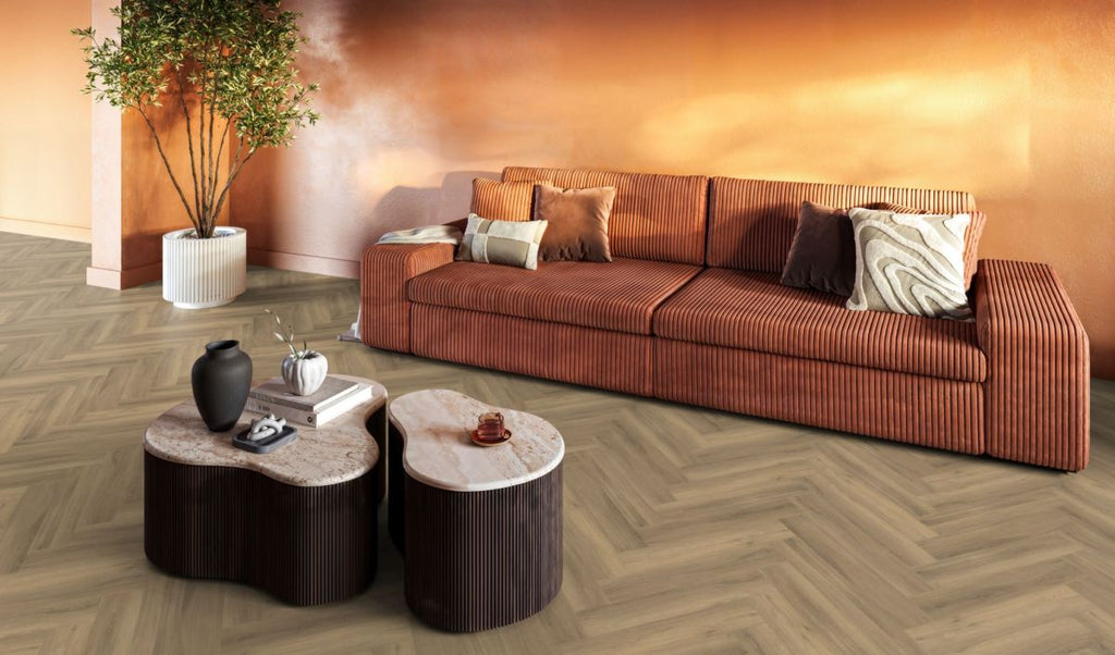 Pvc Visgraat 04 dryback natural