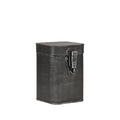 Opbergbox 12x13x17 cm | M Antiek Zwart Metaal