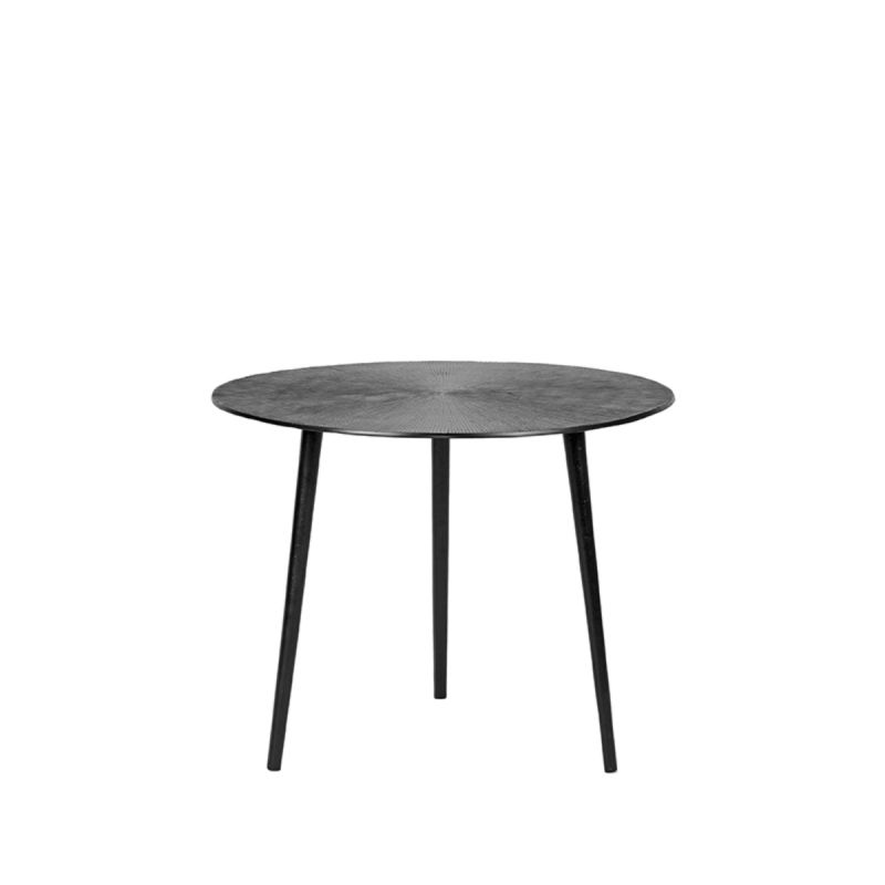Salontafel Nobby 50x50x40 cm Zwart Metaal