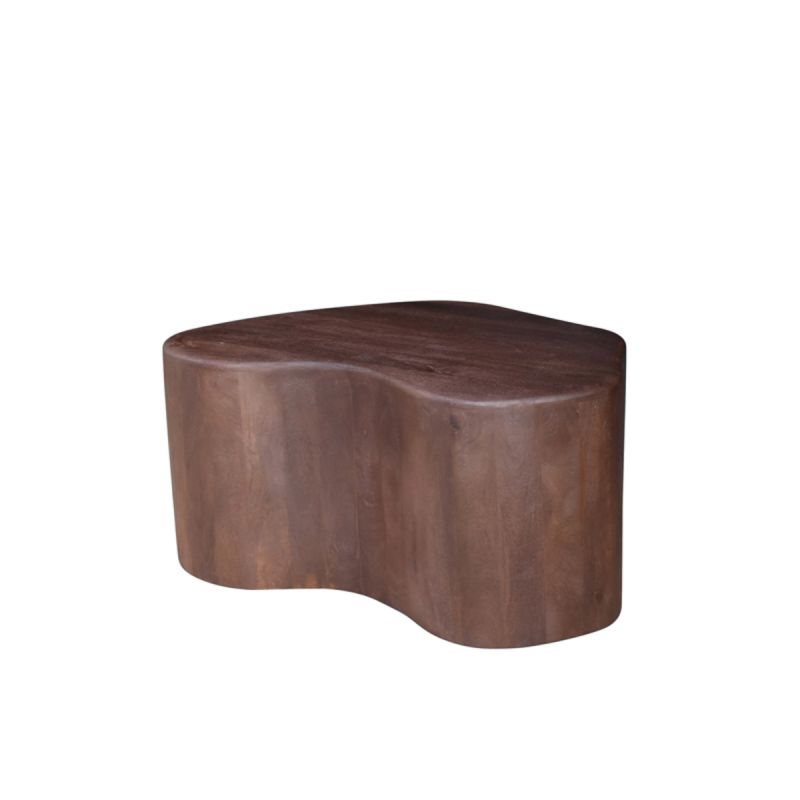 Salontafel Savi 80x70x34 cm Espresso Mangohout