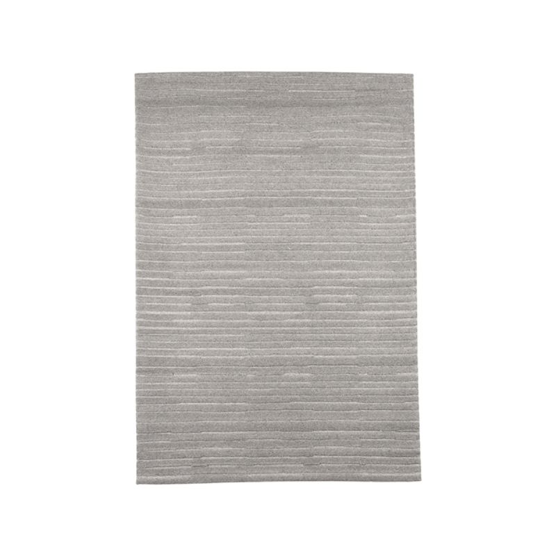 Vloerkleed Luxy 160x230 cm Grijs Wol
