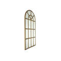 Spiegel industrieel mdf lijst goud 130x80