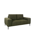 Bank Ferraro 2-Zits 172x88x85 cm - Hunter Boucle | Zwart Metaal