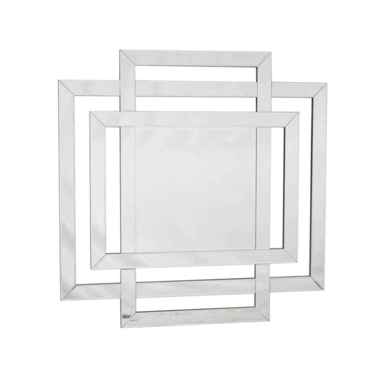 Spiegel Emma zilver 100x100