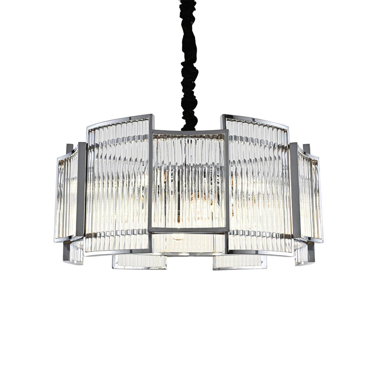 Plafondlamp zilver CygnuTransparant
