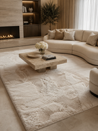 Fluffy Vloerkleed Elora Crème 160x230 cm