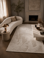 Fluffy Vloerkleed Elora Crème 160x230 cm