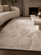 Fluffy Vloerkleed Elora Crème 160x230 cm