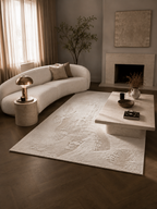Fluffy Vloerkleed Elora Crème 160x230 cm