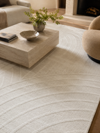 Japandi Vloerkleed Amani Crème 160x230 cm