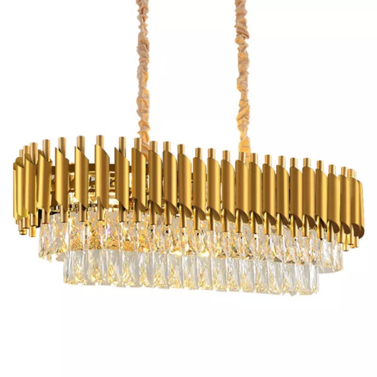 Plafondlamp goud Luxon