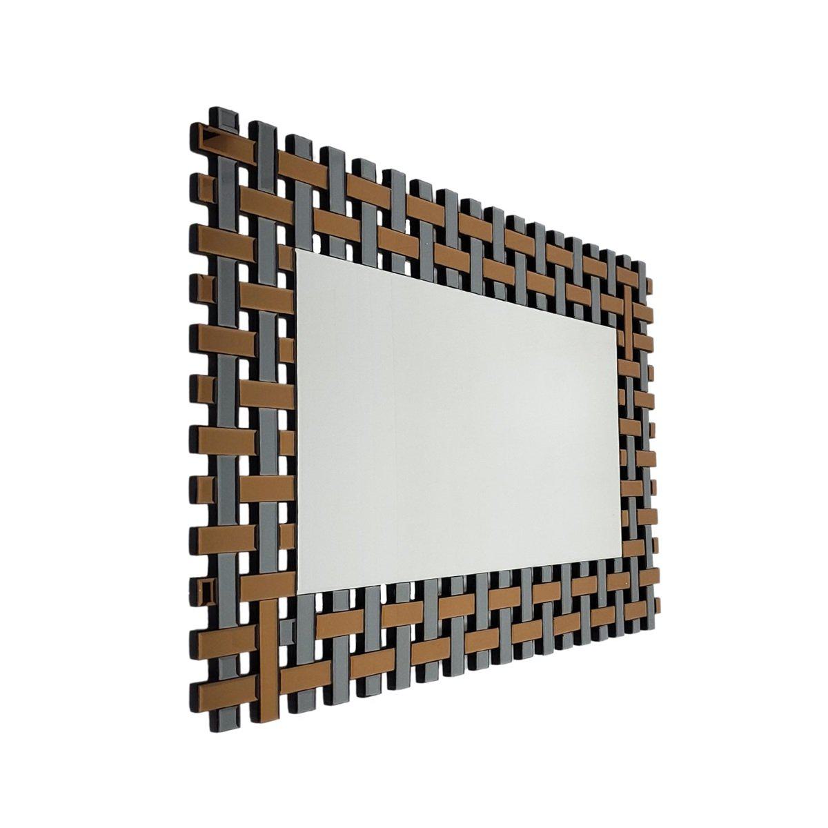 Spiegel Emma grijs 120x80x2
