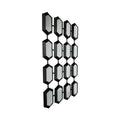 Spiegel Noor zwart 170x100x5