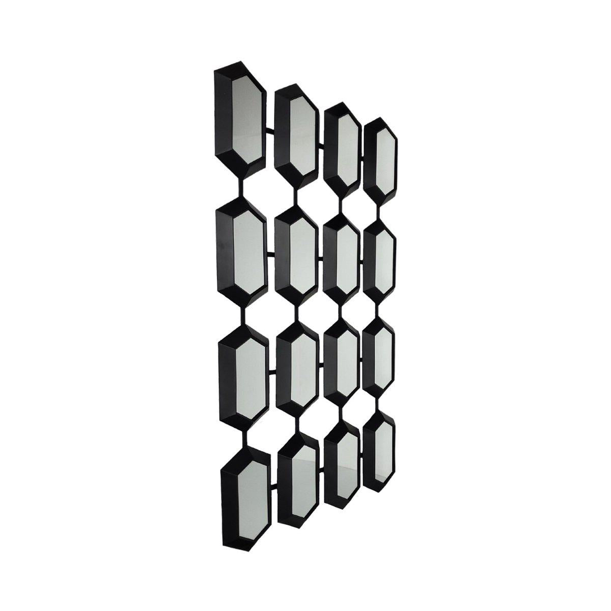 Spiegel Noor zwart 170x100x5