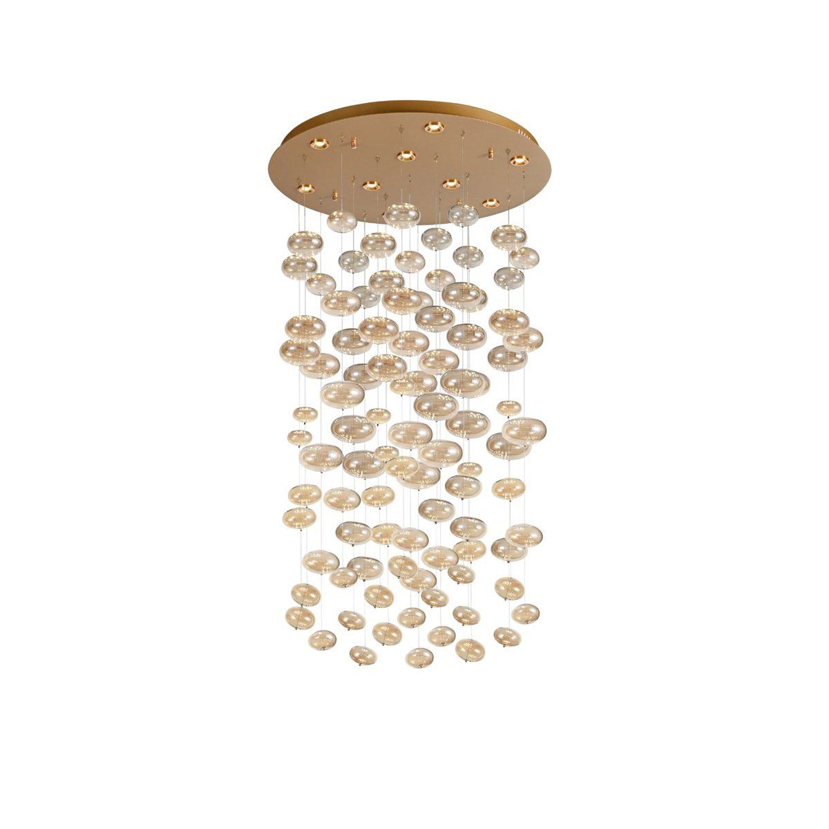 Plafondlamp 60x60x110 Fotona Goud