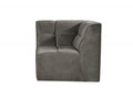 Bank Valentino Hoek 99x99x83 cm - Taupe Cosmo | Zwart Hout