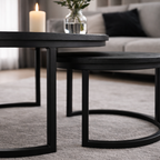 Luxe Duo Mangohout Salontafel Set