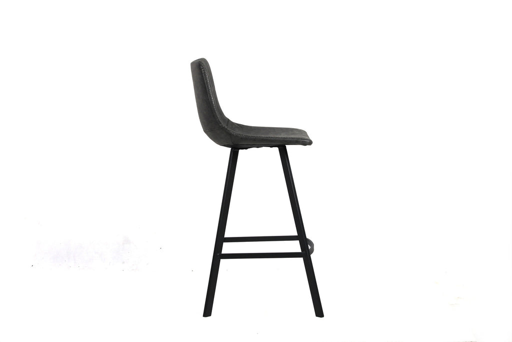 Counterstoel oz PU Zwart