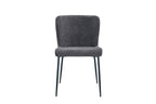 Stoel carvino Stof Fabb Raven 13 Donkergrijs