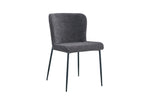 Stoel carvino Stof Fabb Raven 13 Donkergrijs