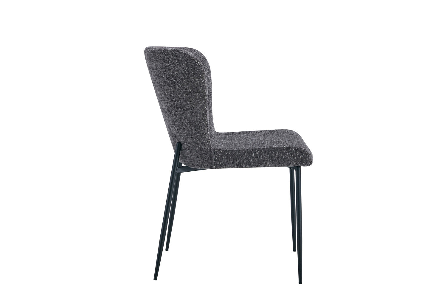 Stoel carvino Stof Fabb Raven 13 Donkergrijs