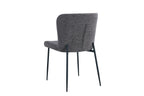 Stoel carvino Stof Fabb Raven 13 Donkergrijs
