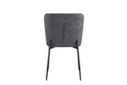 Stoel carvino Stof Fabb Raven 13 Donkergrijs