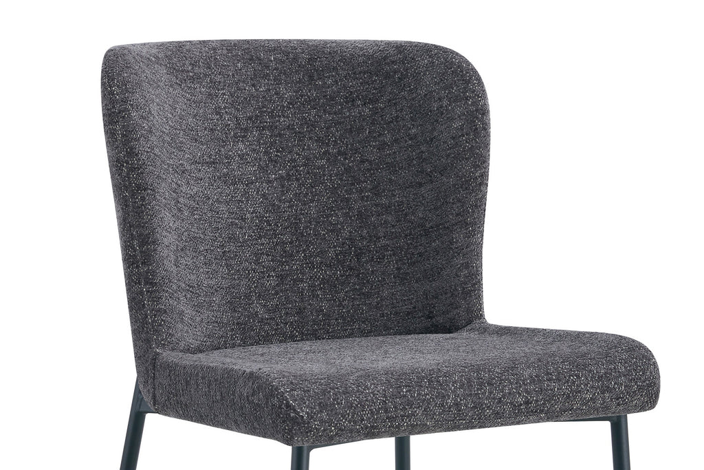 Stoel carvino Stof Fabb Raven 13 Donkergrijs