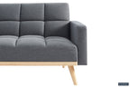 Slaapbank nox Stof Davis Neve 97 Grijs