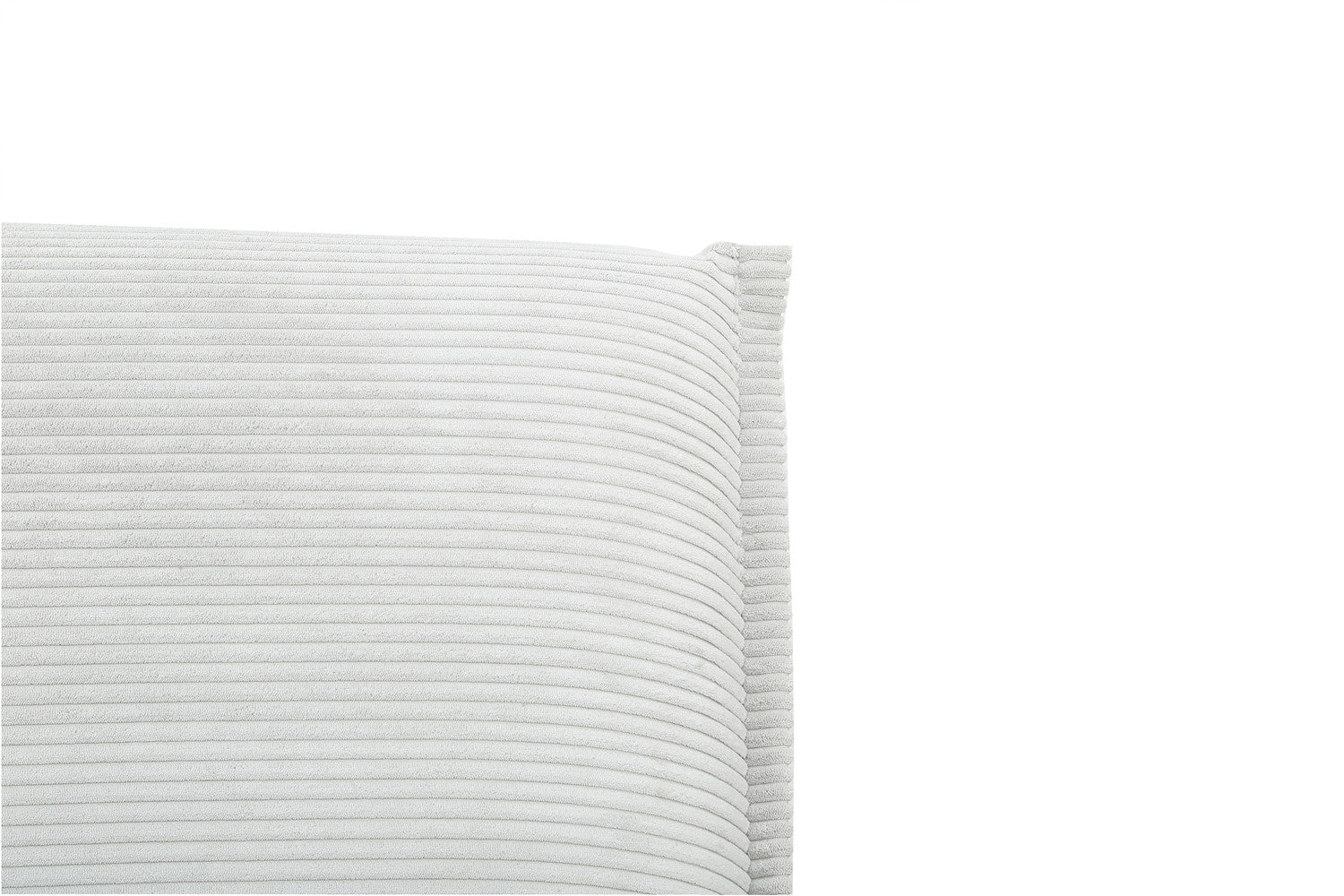 Slaapbank acord Corduroy Lichtgrijs