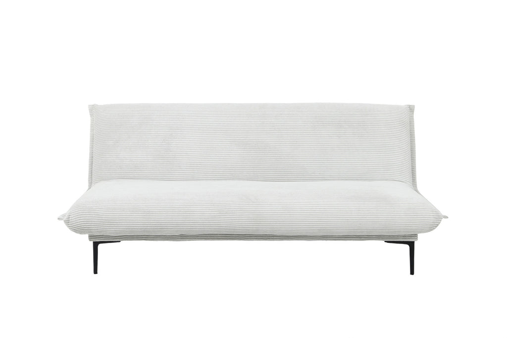 Slaapbank acord Corduroy Lichtgrijs