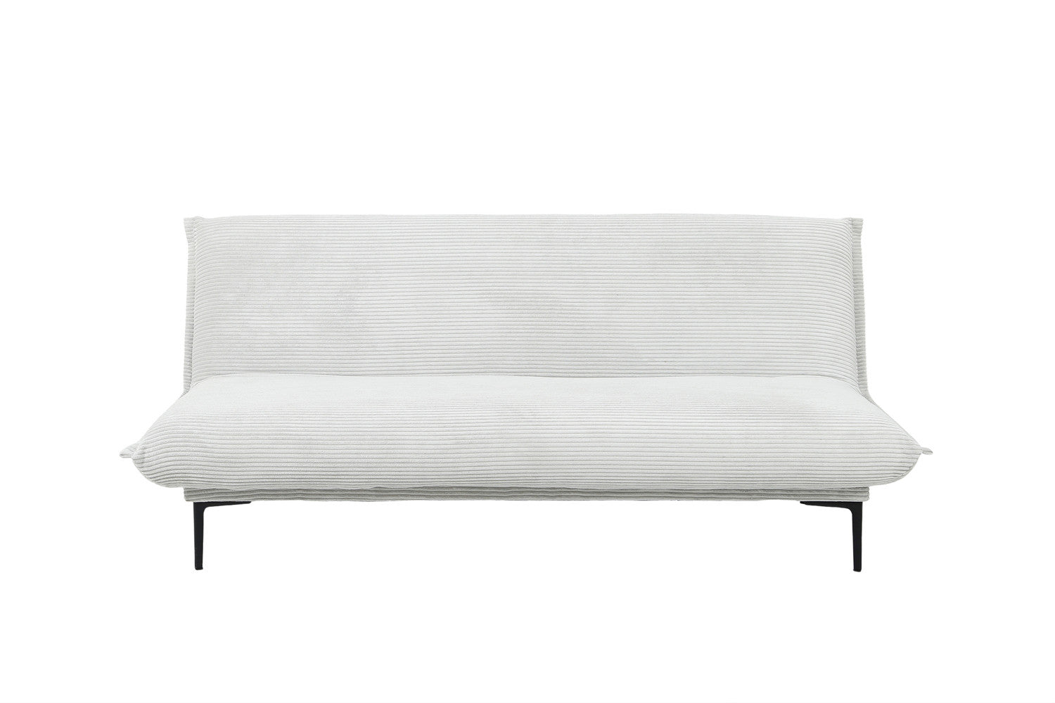 Slaapbank acord Corduroy Lichtgrijs