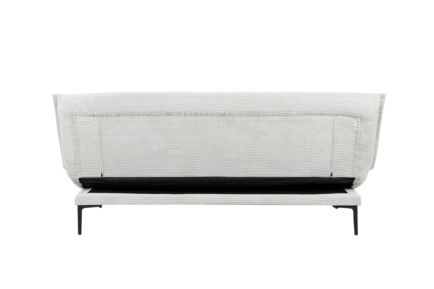 Slaapbank acord Corduroy Lichtgrijs