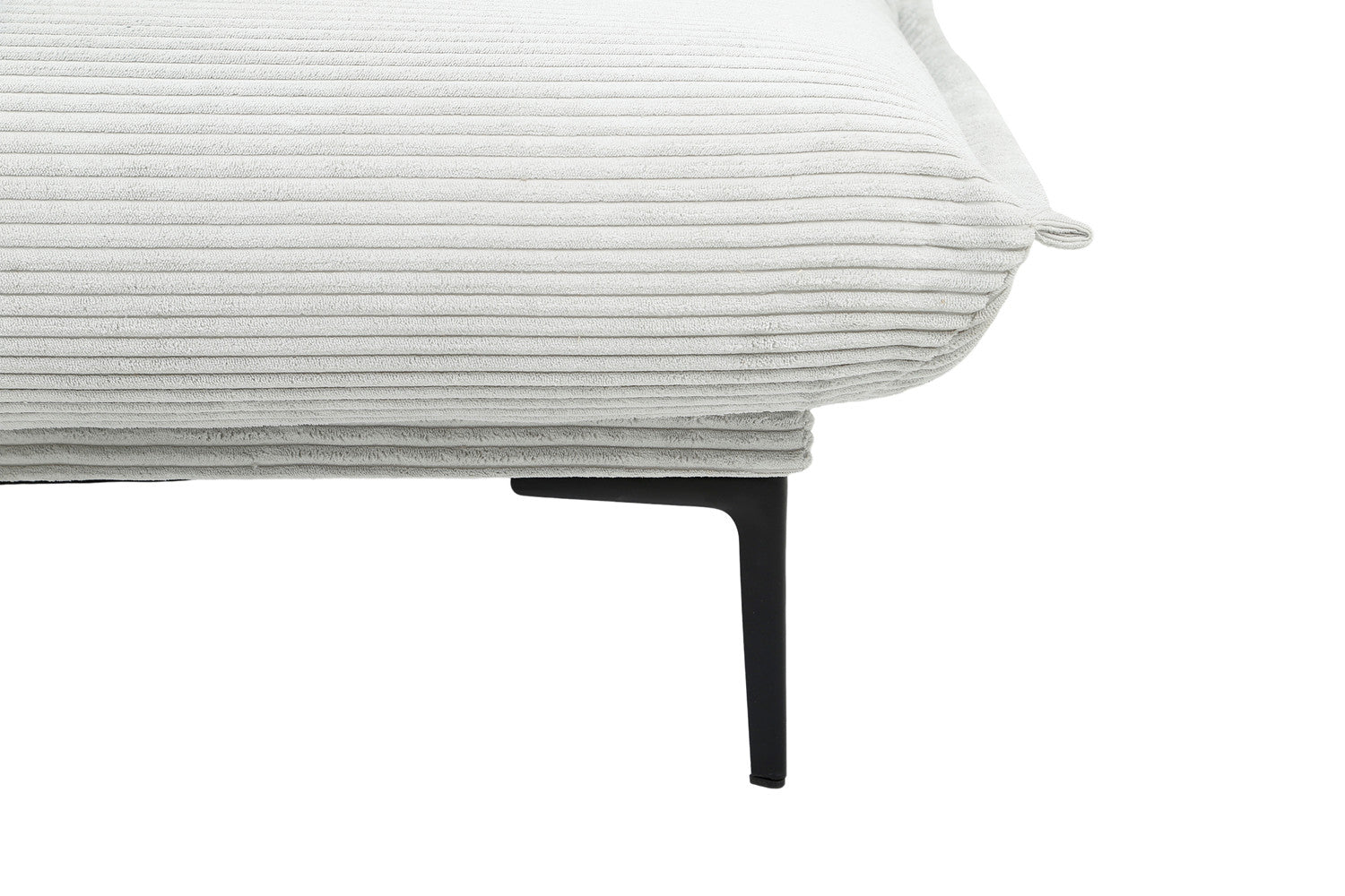 Slaapbank acord Corduroy Lichtgrijs