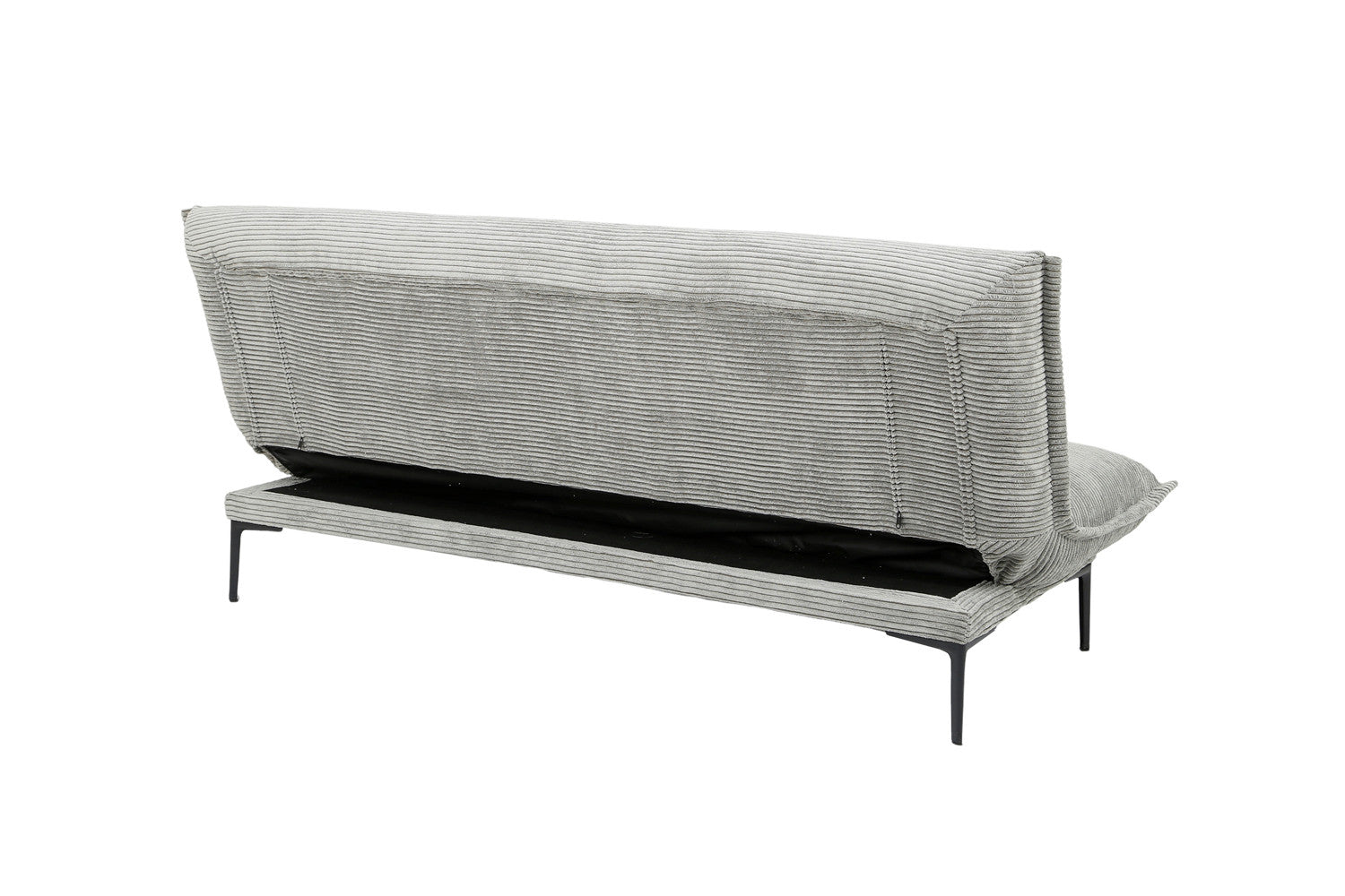 Slaapbank acord Corduroy Donkergrijs