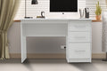 Bureau Daniel 3 lades Wit