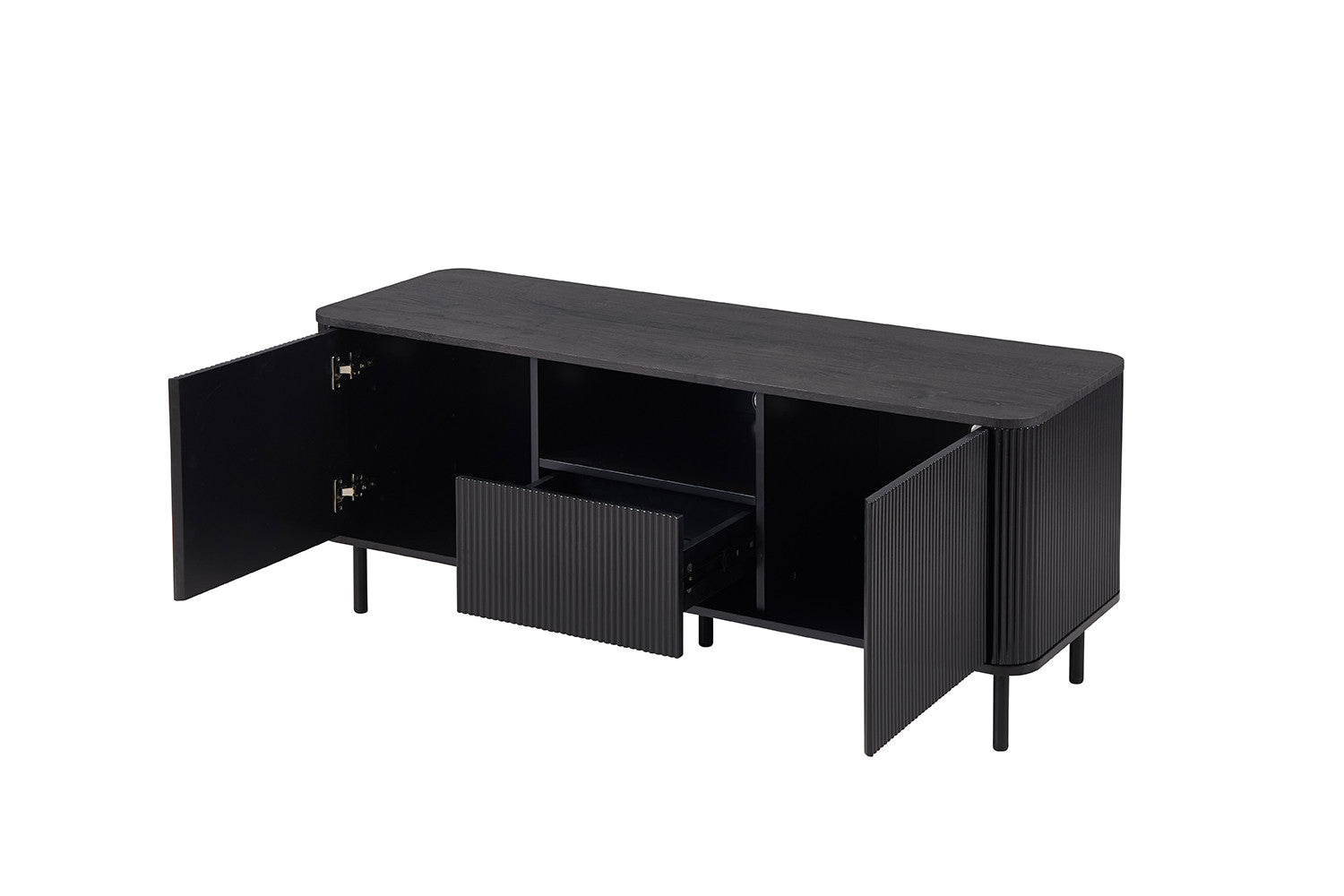 TV meubel cantos 140 cm Decor Donkerbruin