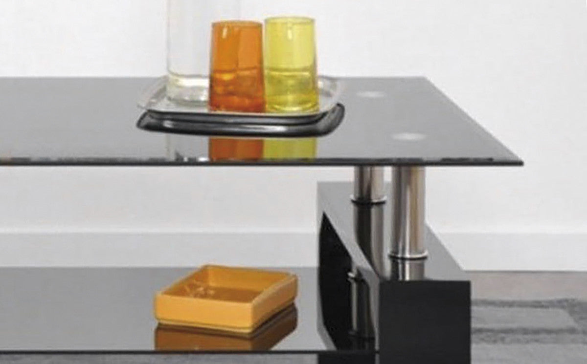 Salontafel zira Hoogglans zwart