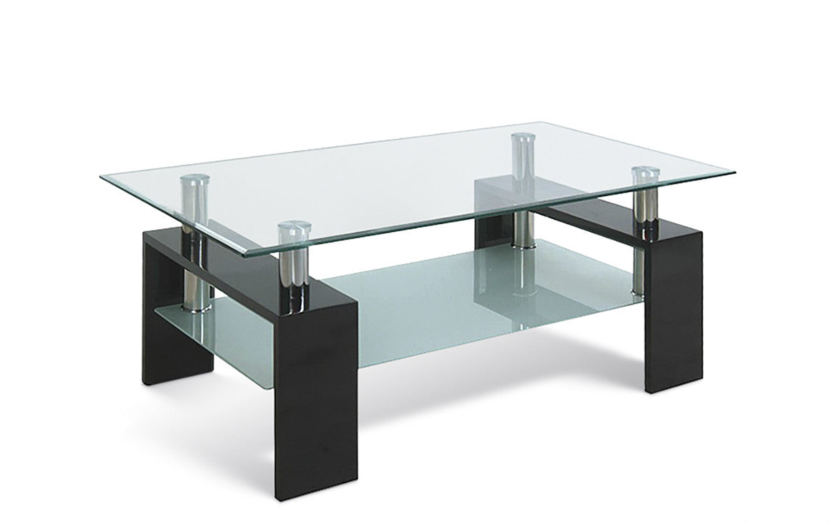 Salontafel zira Hoogglans zwart