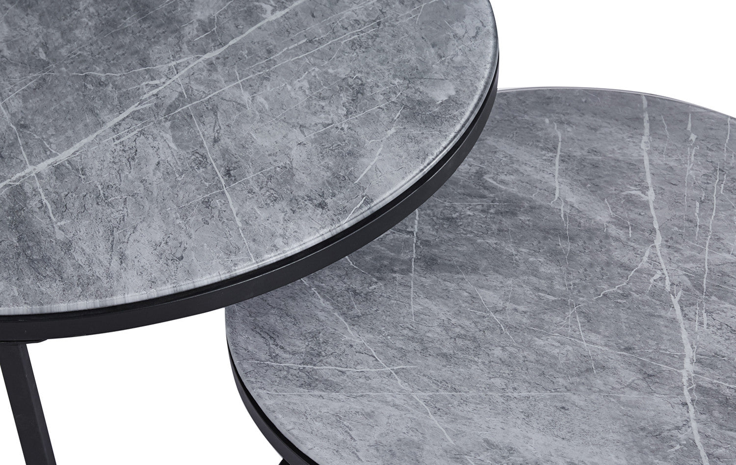 Salontafel sola Decor Glas Steen Grijs