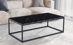 Salontafel yara Decor Marmer Zwart
