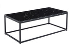 Salontafel yara Decor Marmer Zwart