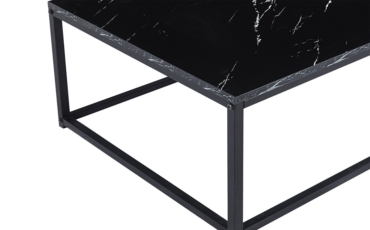 Salontafel yara Decor Marmer Zwart