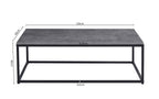 Salontafel yara Decor Steen Grijs
